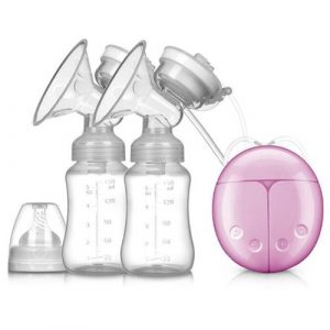 Double electric breast pump for breastmilk