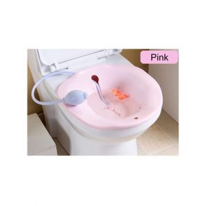 Sitz bath bowl/tub for soothing relief at the perineal area