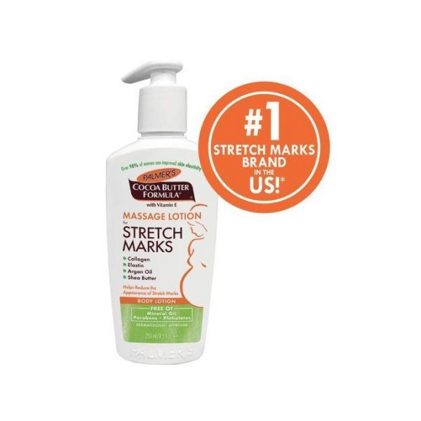 To help reduce the occurrence of stretch marks during pregnancy - Plamers Stretch mark lotion