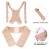 Back and shoulder maternity support belt